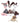 3 Pack Squeaky Dog Toy